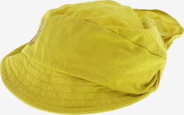 LOEVENICH Hat & Cap in One size in Yellow: front