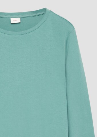 T-Shirt s.Oliver en vert