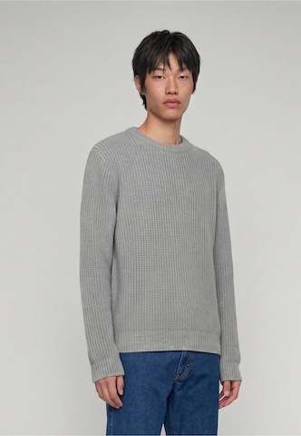 EDWIN Pullover 'Nix' in Grau: Vorderseite