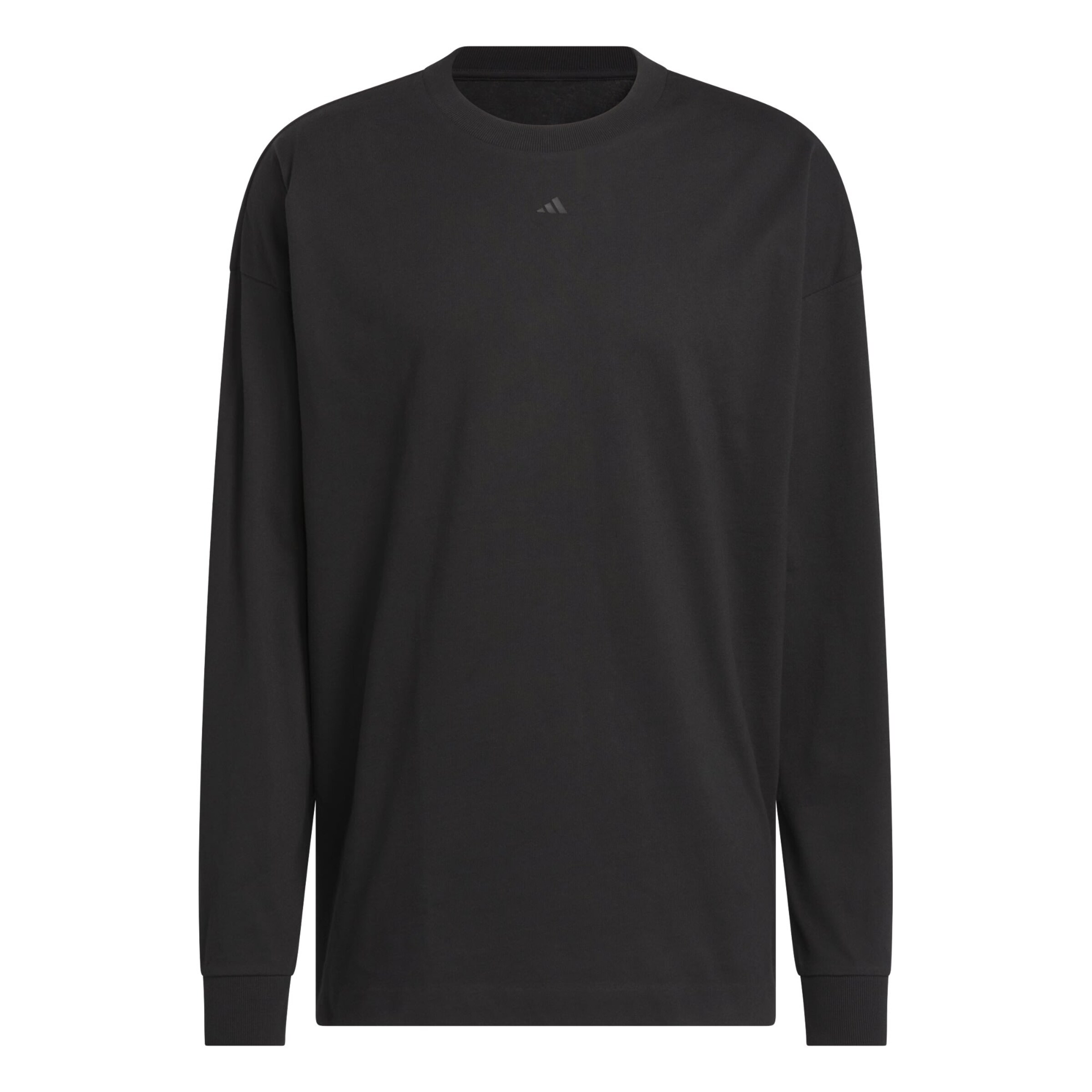 ADIDAS PERFORMANCE Performance shirt 'Basketball Long Sleeve (Gender Neutral)' in Black: front