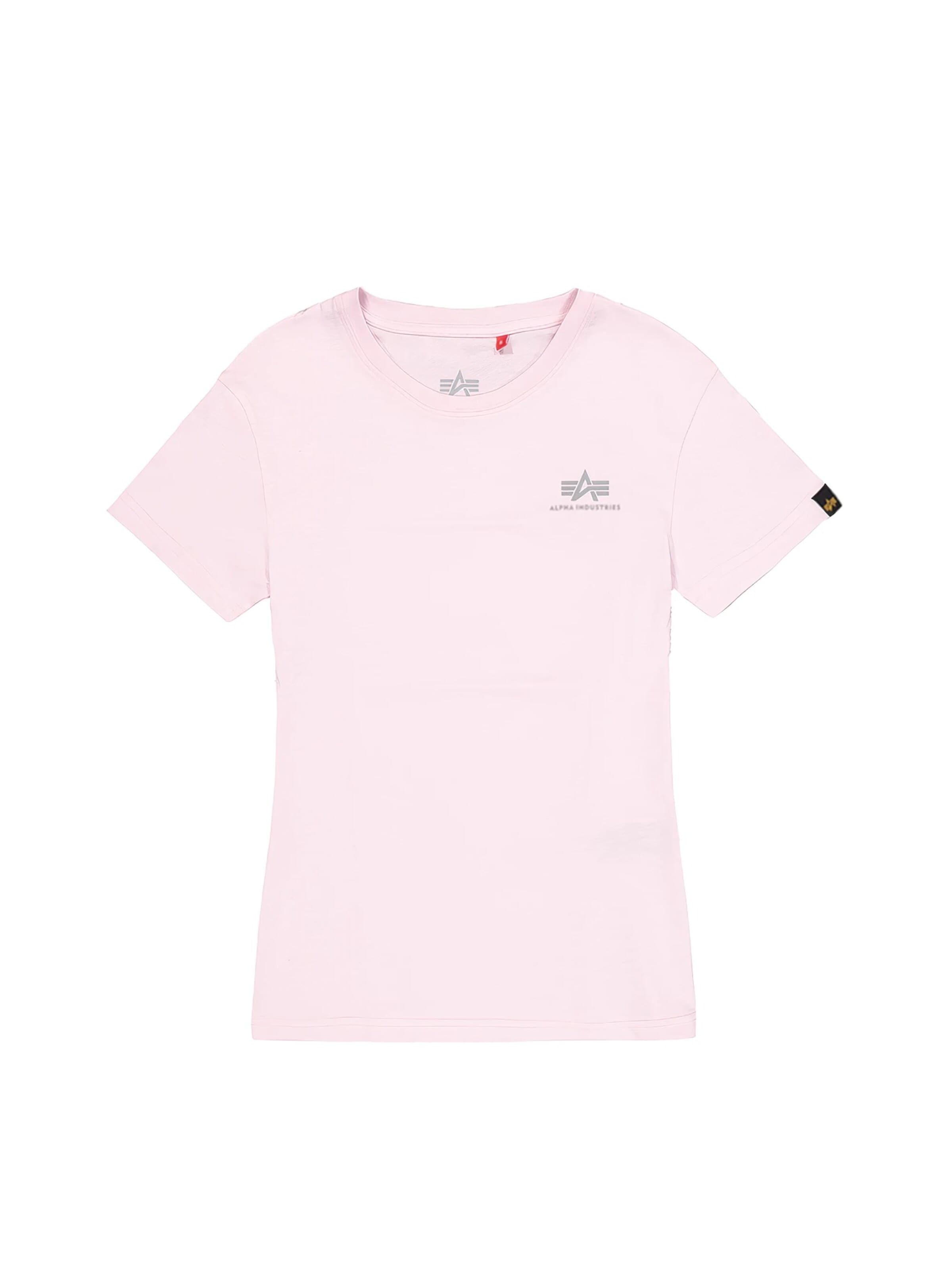 ALPHA INDUSTRIES Shirt‌‌‌‌‌‌‌‌ in Lila: Vorderseite