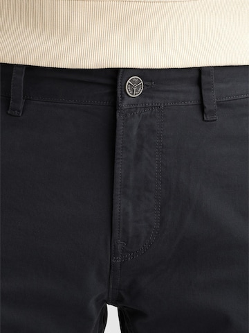 PME Legend Loosefit Chinohousut 'American Classic relaxed fit chino' värissä musta
