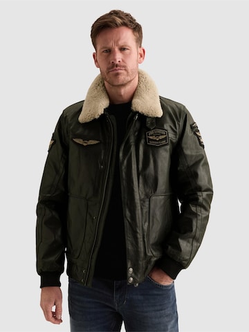 Giacca di mezza stagione 'Hudson bomber jacket' di PME Legend in nero: frontale