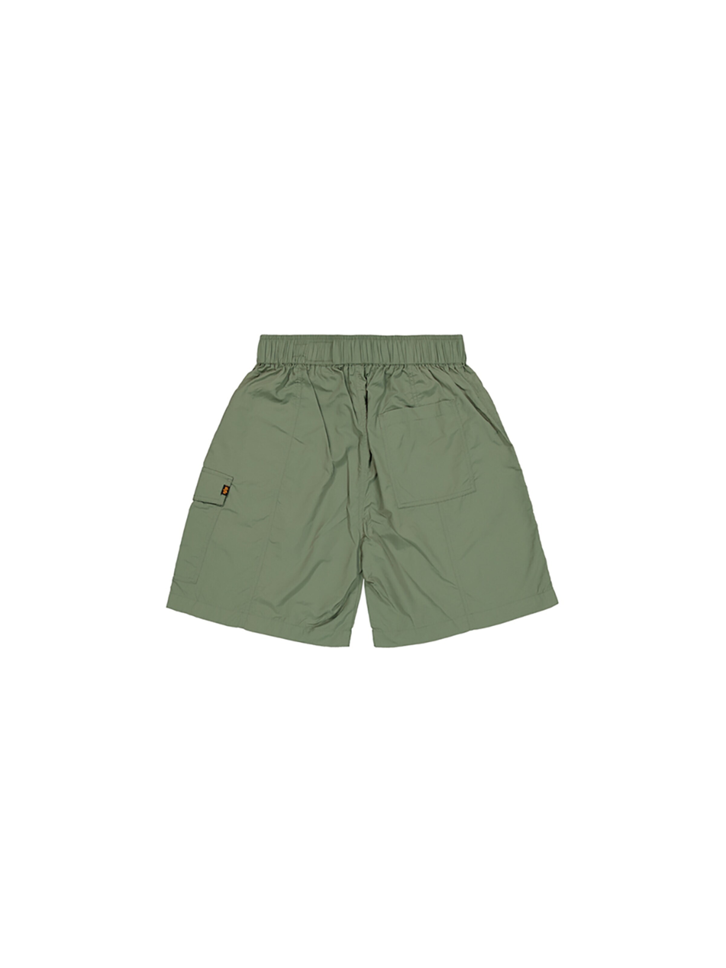 ALPHA INDUSTRIES Regular Pants 'Nylon Cargo Short' in Green