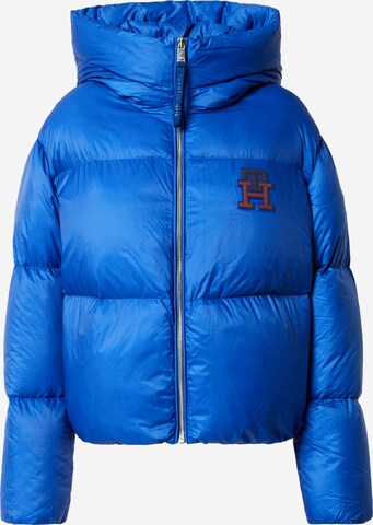 TOMMY HILFIGER Zimní bunda – modrá: přední strana