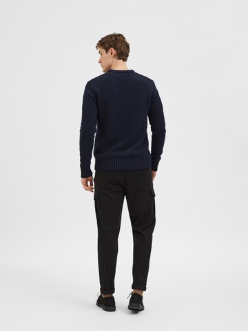 SELECTED HOMME Pullover i blå