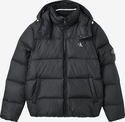 Calvin Klein Jeans Prijelazna jakna u crna / bijela, Pregled proizvoda