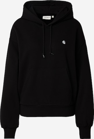 Sweat-shirt Carhartt WIP en noir : devant