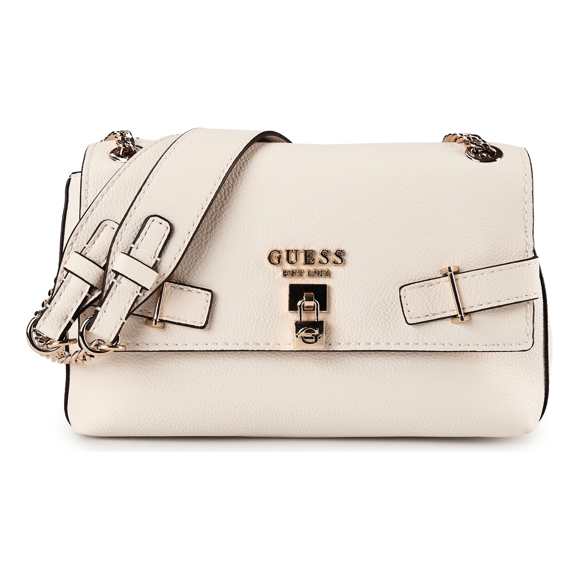 Sac bandoulière 'Yesba' GUESS en blanc : devant