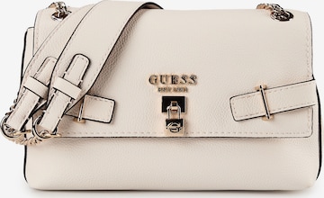 Sac bandoulière 'Yesba' GUESS en blanc : devant