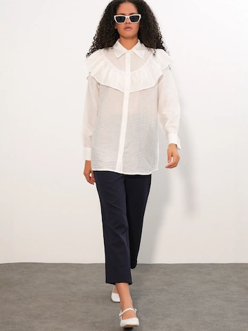 Bigdart Blouse in Wit