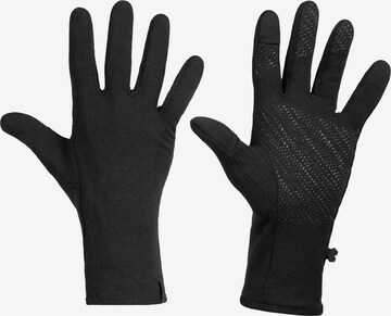 ICEBREAKER Sportovní rukavice 'Quantum' – černá