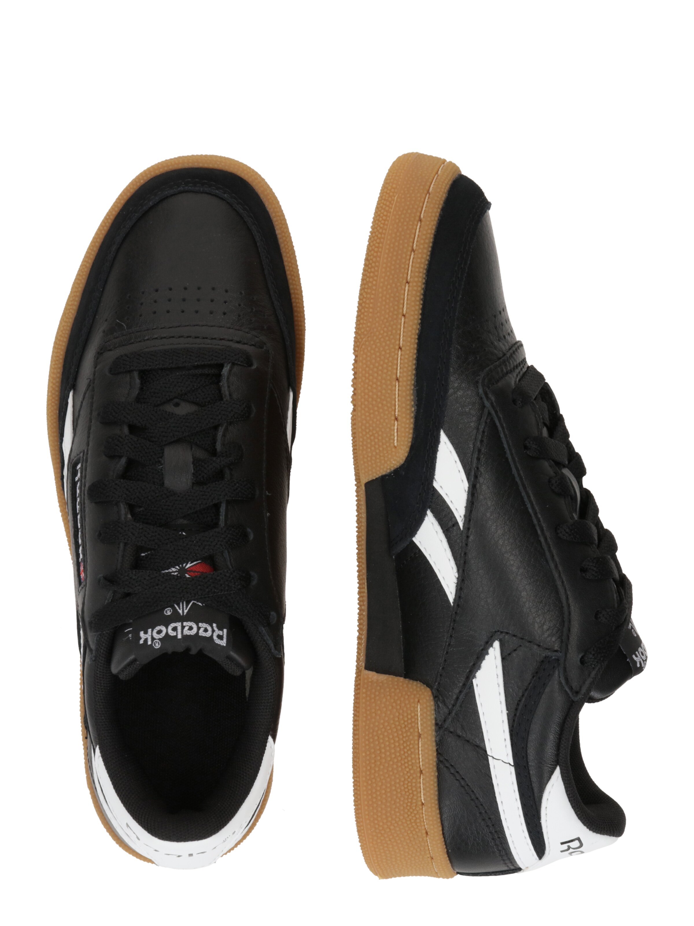 Reebok Madalad ketsid 'Club C Revenge', värv must