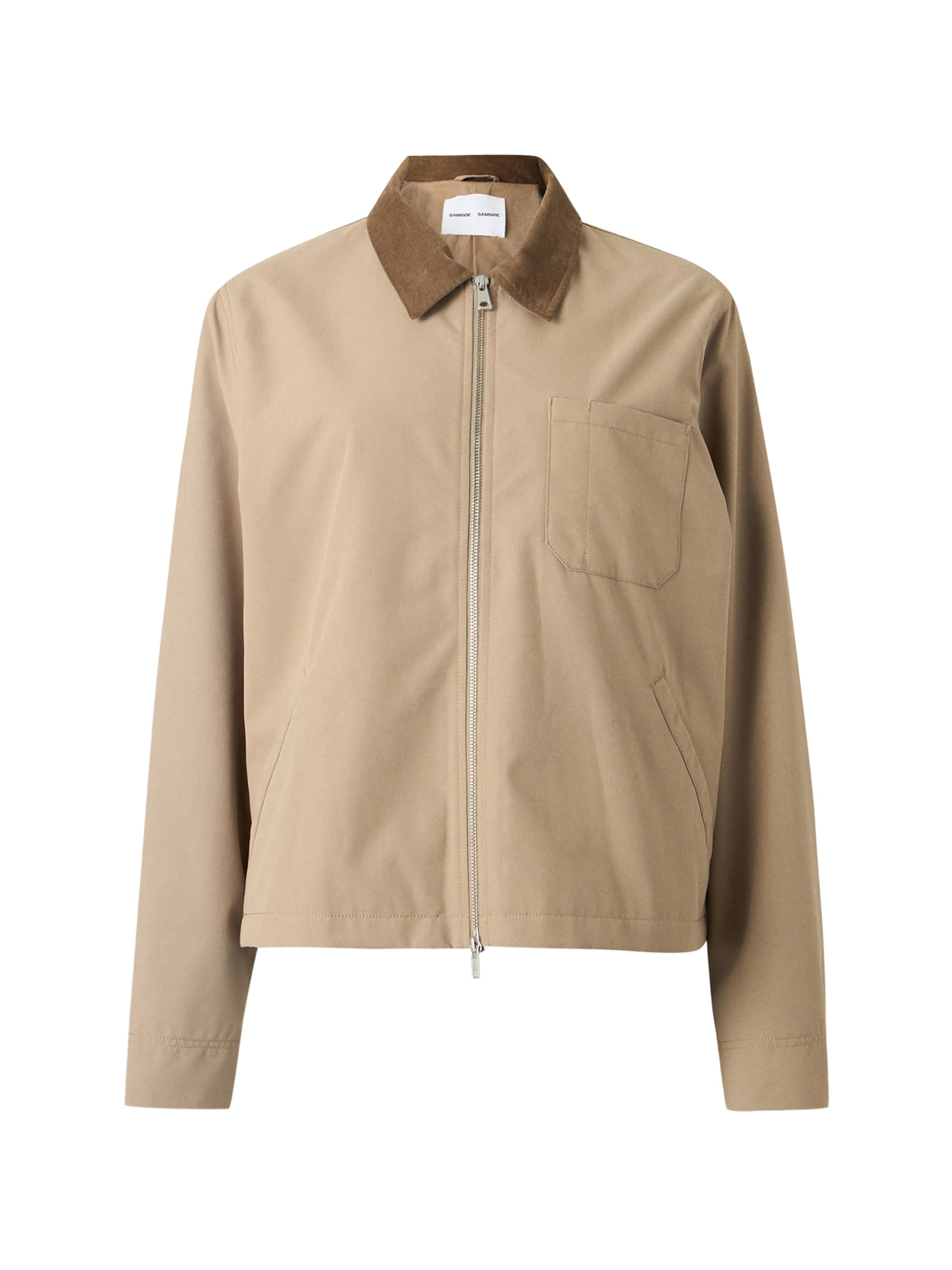 Samsøe Samsøe - Chaqueta de entretiempo 'Кobinson' en gris: frente