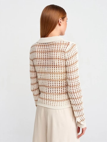 Pull-over Dilvin en blanc