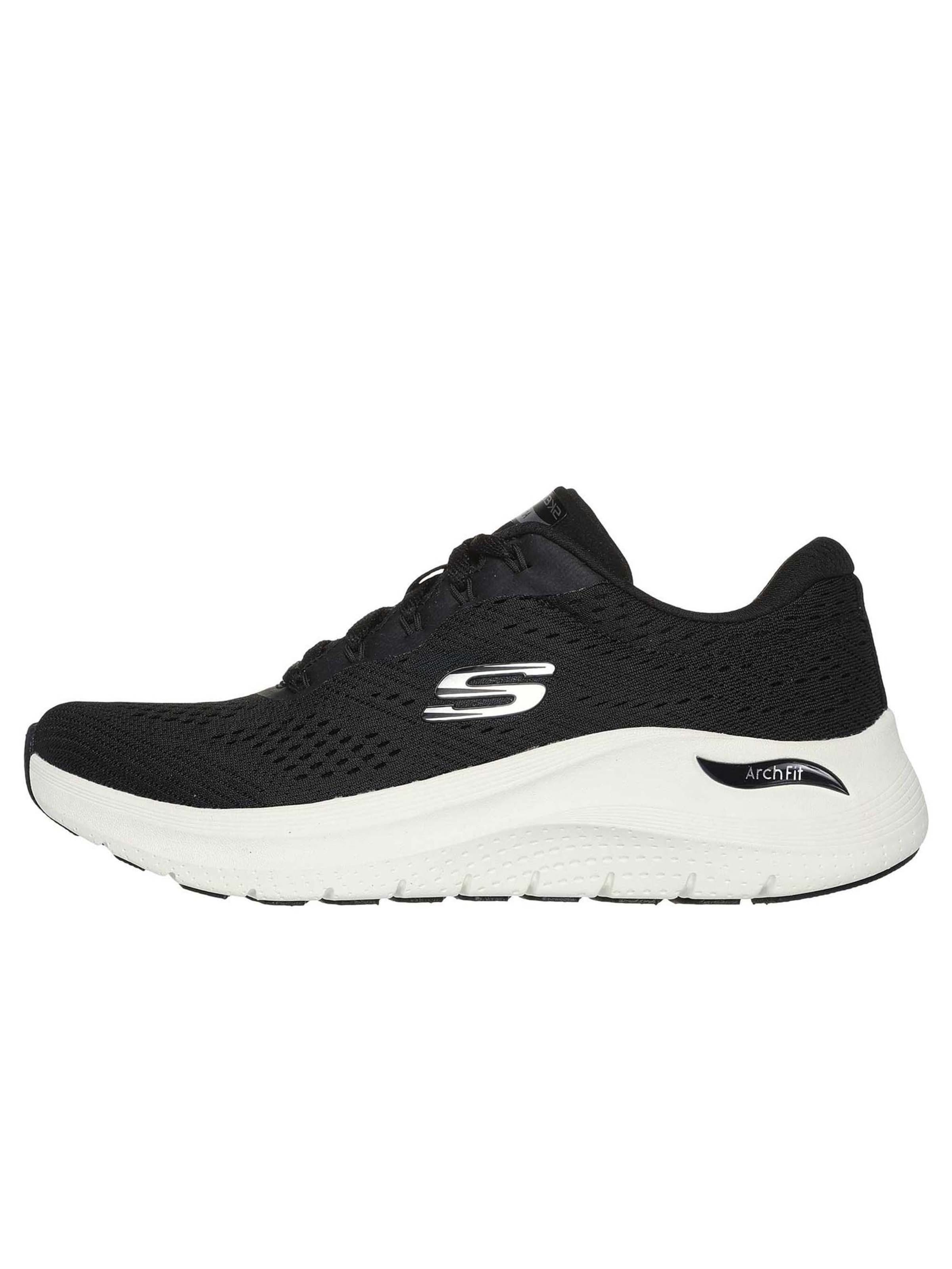SKECHERS Sneaker in Schwarz: Vorderseite