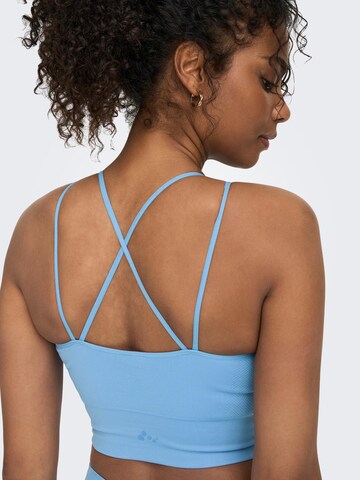 ONLY PLAY Bralette Sports Bra in Blue