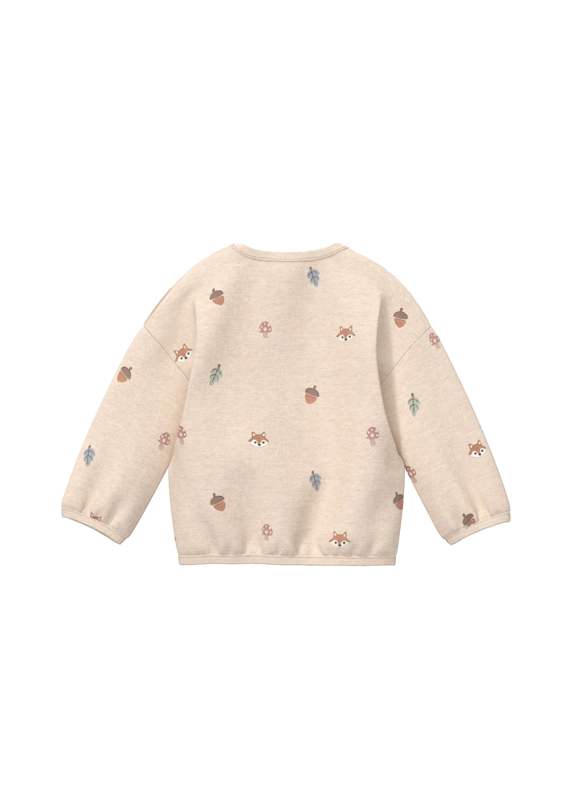 s.Oliver Sweatshirt in Beige: Rückseite