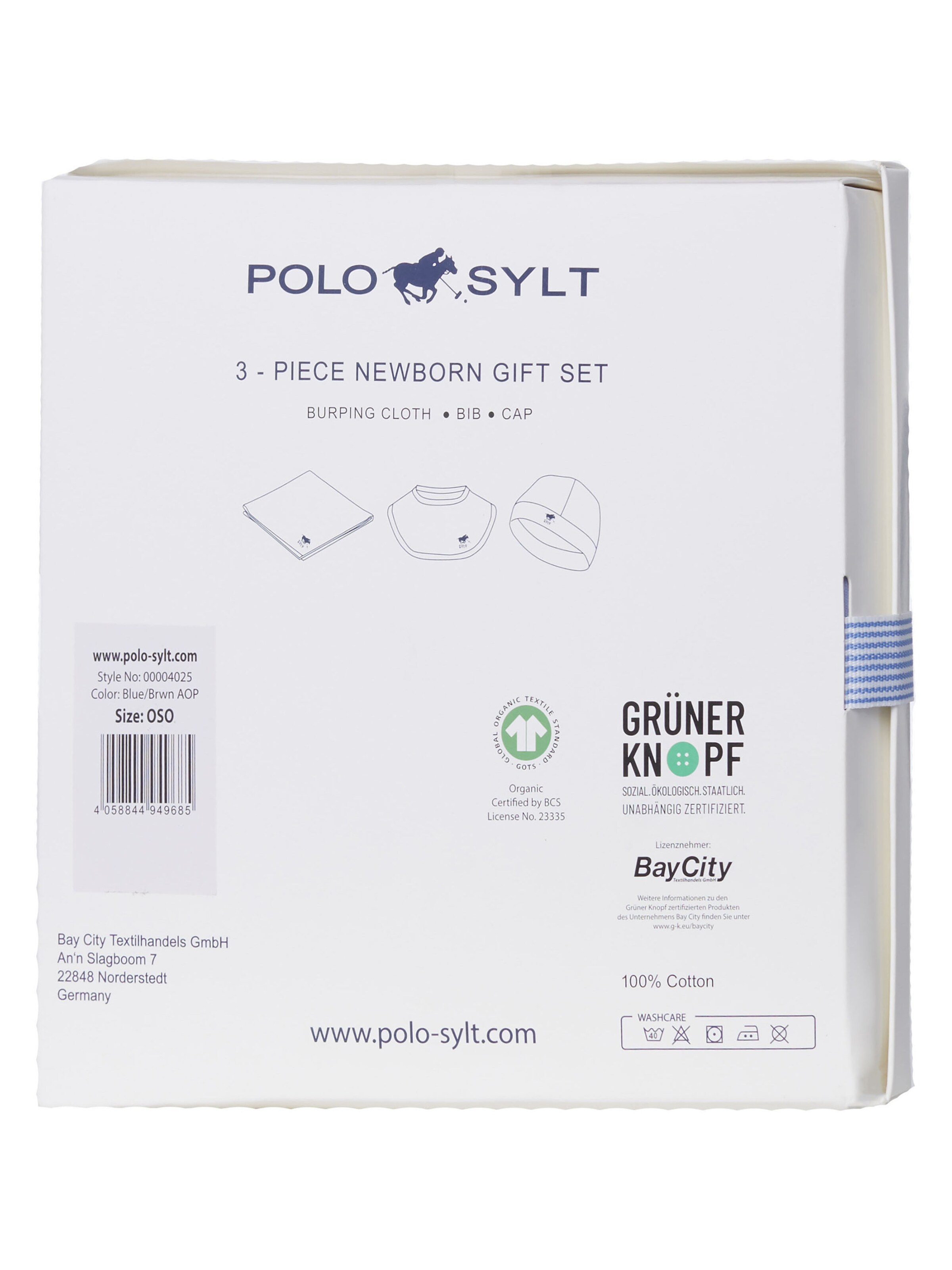 Polo Sylt Set in Blau