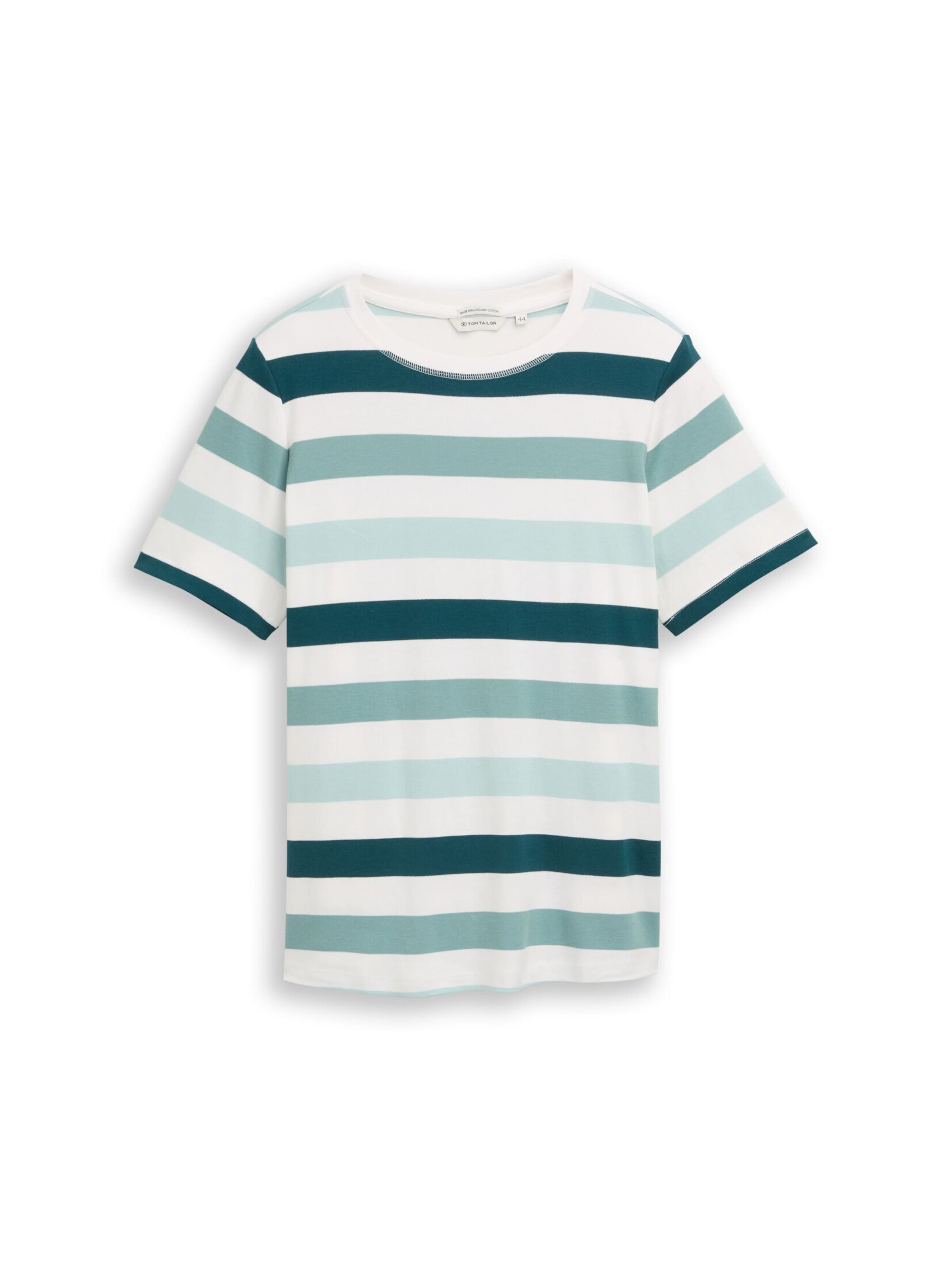 T-shirt Tom Tailor Women + en vert : devant