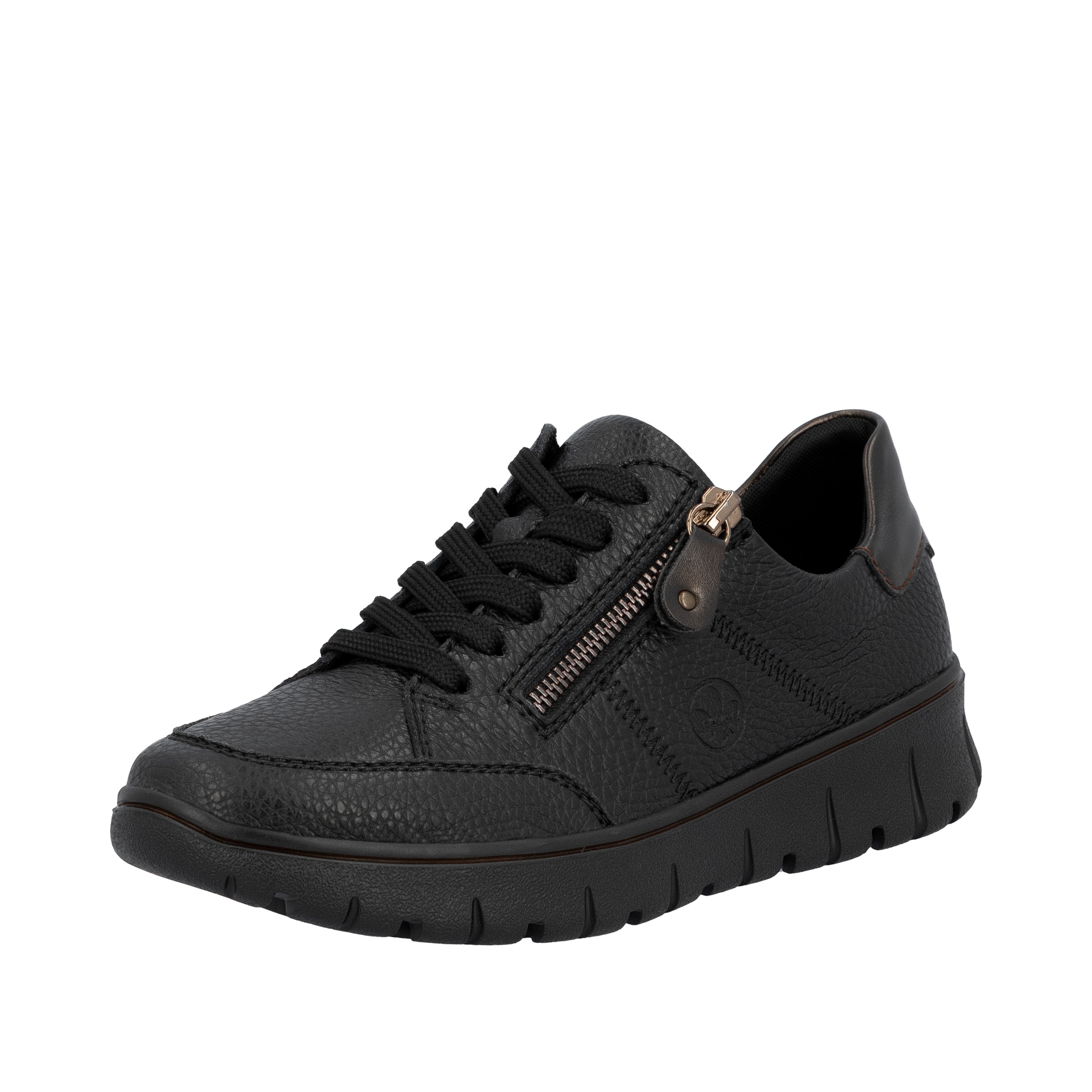 Rieker Sneakers in Black: front