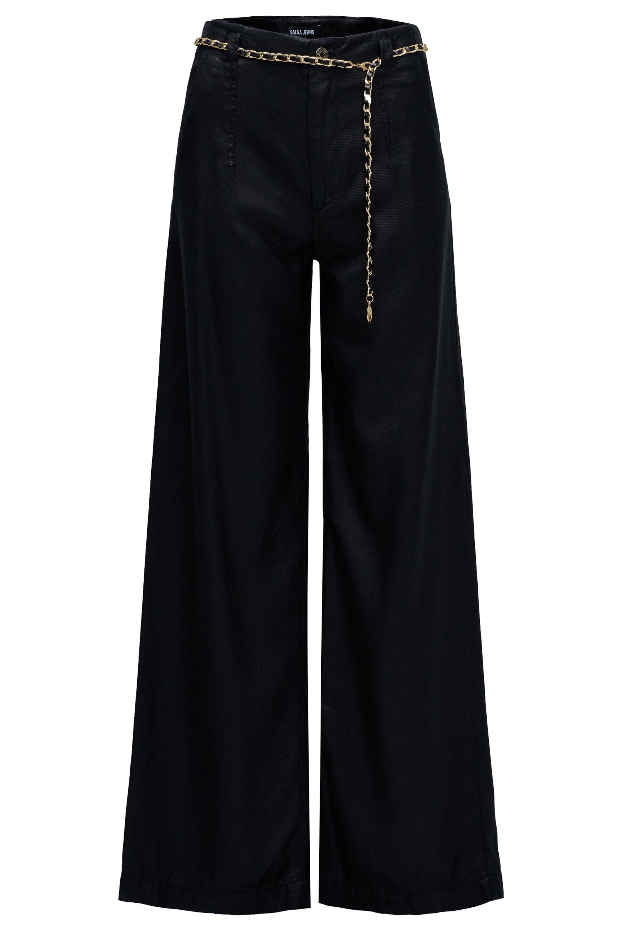 Salsa Jeans Hosen Chino in schwarz, Produktansicht