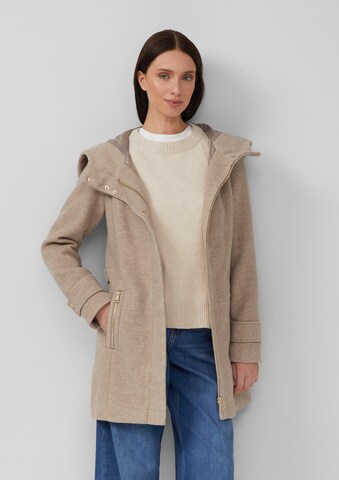 Manteau mi-saison s.Oliver en beige : devant