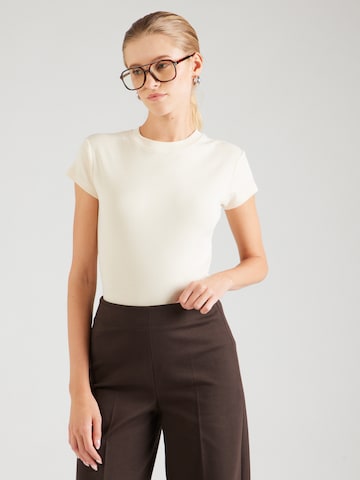 Tricou 'EVERYDAY' de la TOPSHOP pe bej: față