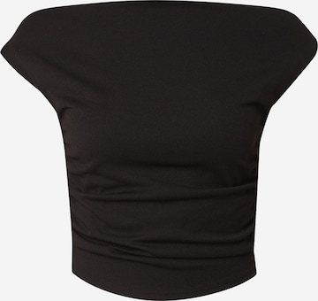 ABOUT YOU - Camisa 'Rose' em preto: frente