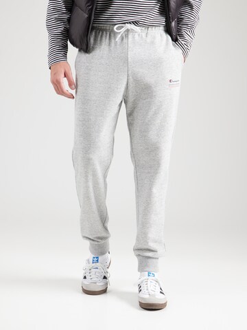 Champion Authentic Athletic Apparel - Tapered Pantalón en gris: frente