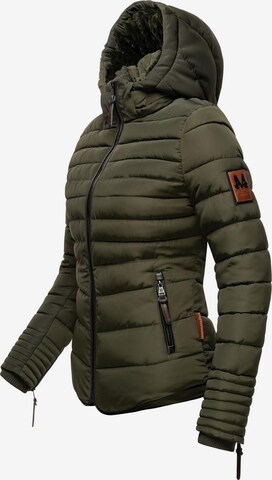 MARIKOO Winter Jacket 'Amber' in Green