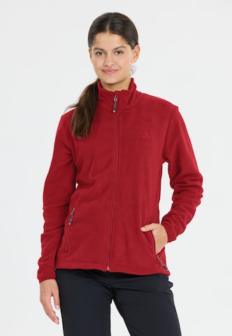 Whistler Fleecejacke 'Cocoon' in Rot: Vorderseite