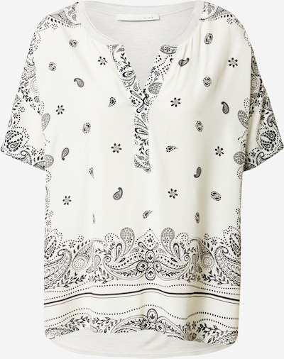 OUI T-Shirt in beige / schwarz, Produktansicht