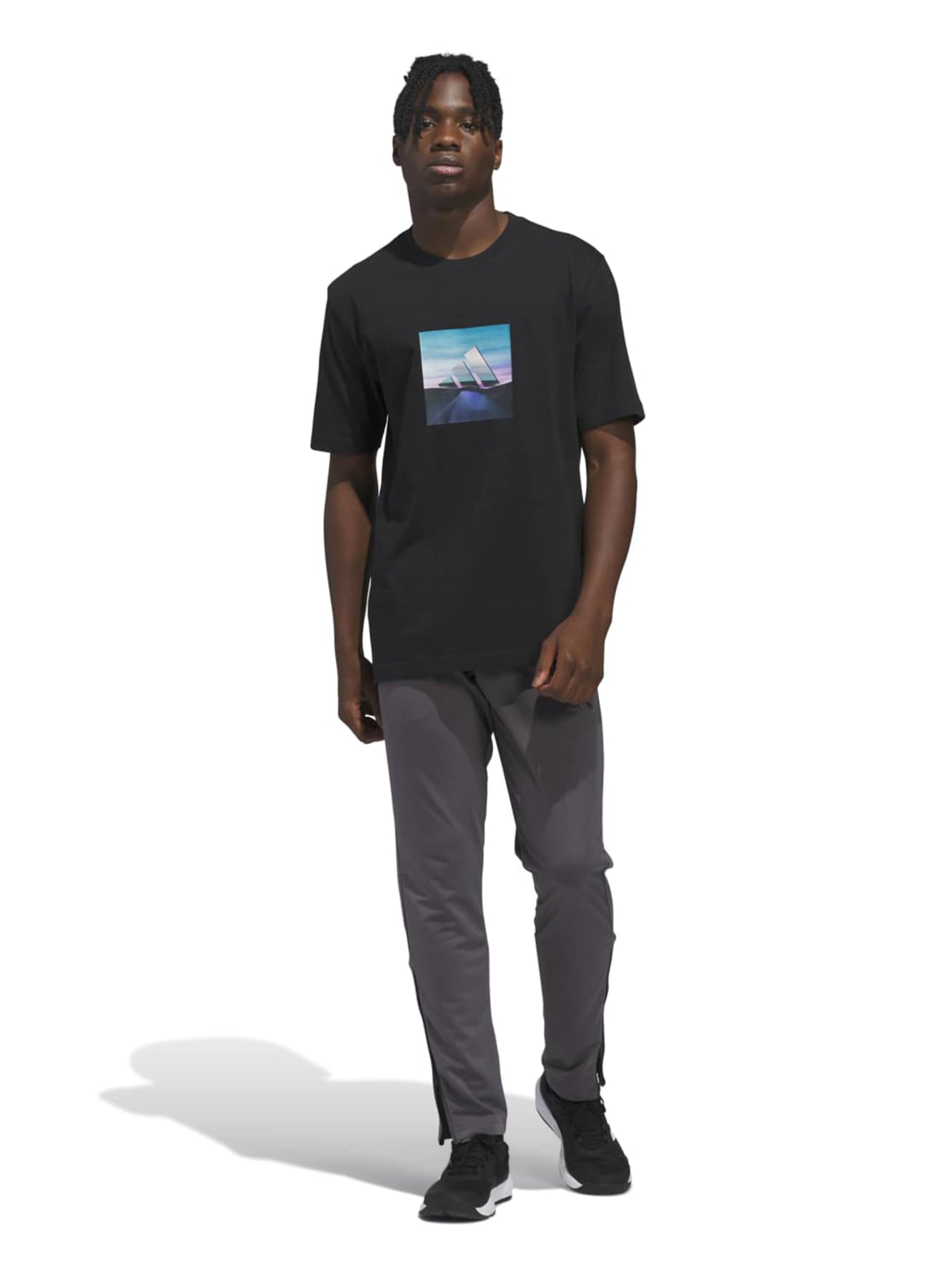 ADIDAS SPORTSWEAR Functioneel shirt 'PHOTORL' in Zwart