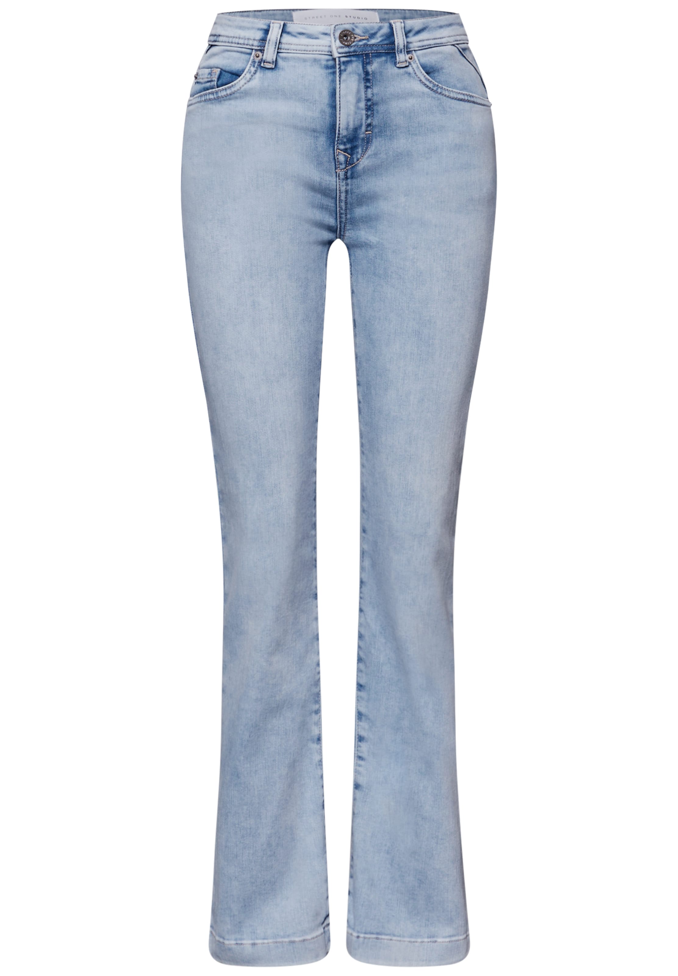 Street One Studio Slim fit Jeans in Blue: front