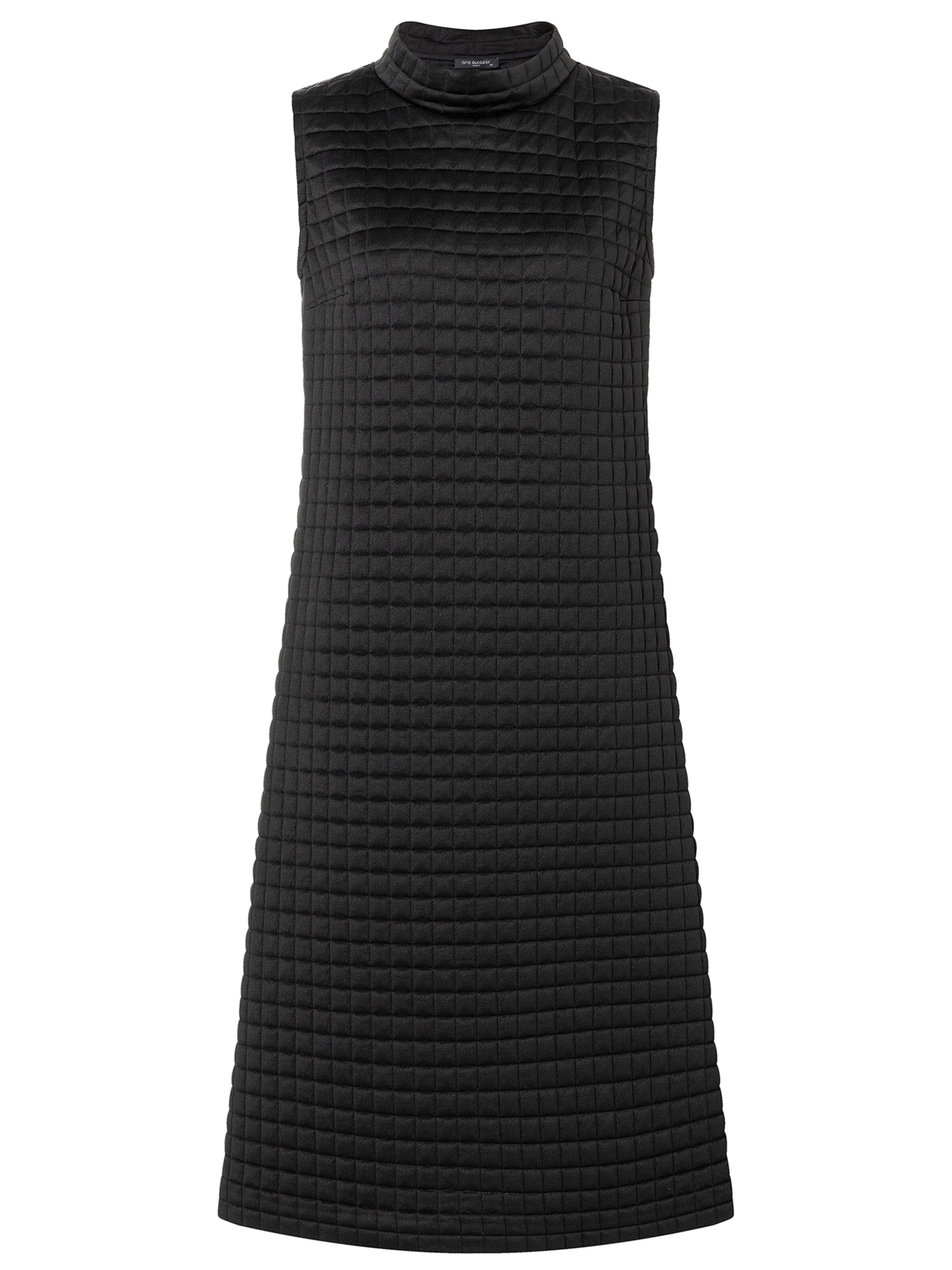 Ana Alcazar Kleid ' Savra ' in Schwarz: Vorderseite