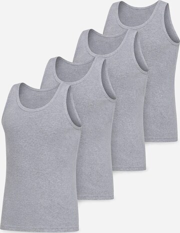 Maglietta intima 'Herren Unterhemden Tom' di LOREZA in grigio: frontale