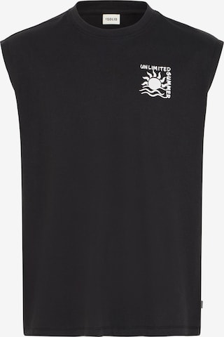 !Solid - Camiseta ' SDOLAV ' en negro: frente