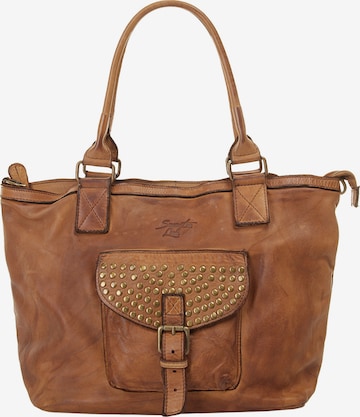 Samantha Look Shopper in Braun: Vorderseite
