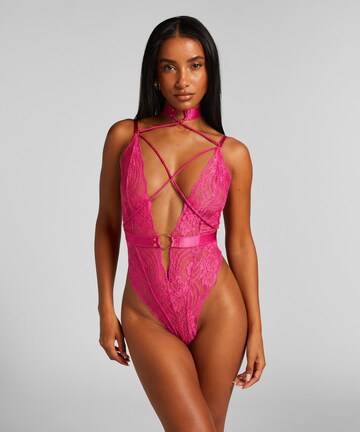 Hunkemöller Body in Roze: voorkant