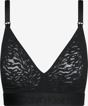 Calvin Klein UnderwearBustier Grudnjak - crna boja: prednji dio