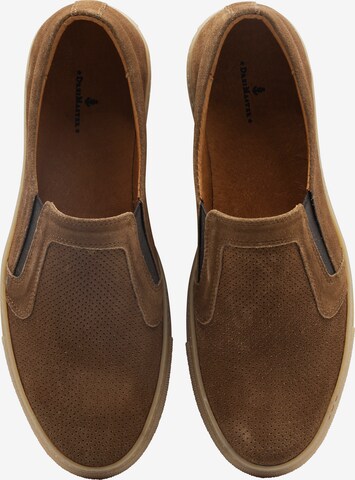 DreiMaster Maritim Slip-Ons in Brown