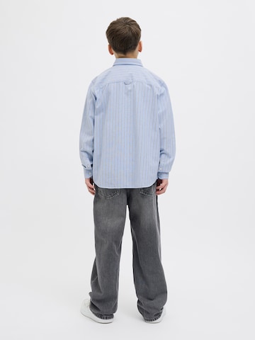 Jack & Jones Junior Comfort Fit Skjorte 'JORTHEO' i blå