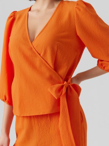 VERO MODA Блуза 'PEPPER' в оранжево