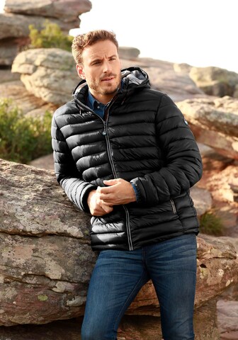 POLARINO Winterjacke in Schwarz