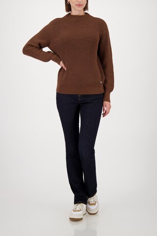 monari Sweater 'Ciao Bella' in Brown