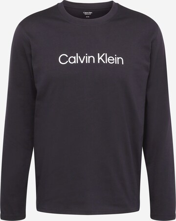 juoda Calvin Klein Performance Sportiniai marškinėliai: priekis