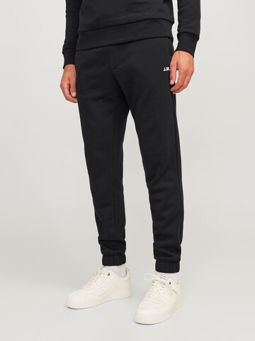 Tapered Pantaloni 'JREBGORM' di JJ Rebel in nero: frontale