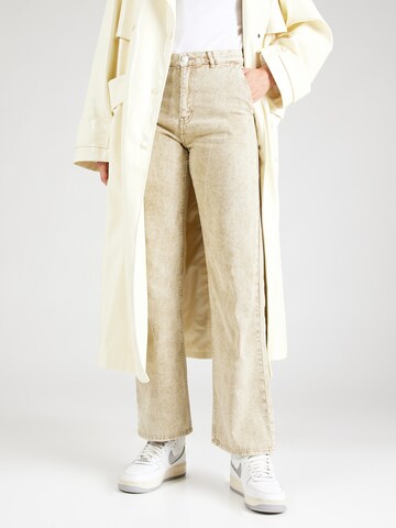 Monki Bootcut Farmer - bézs: elől