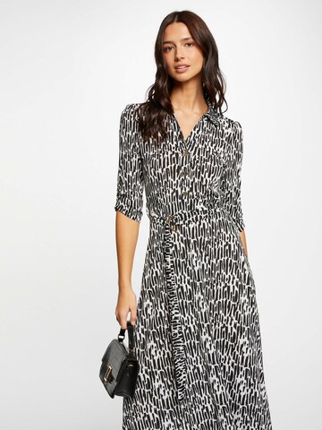 Morgan Shirt dress in Black